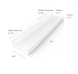 DIY CARTEL MADE in USA Floating Metal Wall Shelf