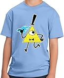 PubliciTeeZ Bill Cipher Walking Gravity Falls Youth T-Shirt