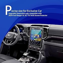 XXCIWP 2024 Ford Ranger Screen Protector for Ford