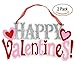 Gift Boutique Valentines Day Sign 3 Pack Party Decorations; 6