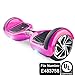 UL2272 Certified Smart Self Balancing Hoverboard Personal Adult Transporter with LED Light- Pink