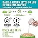 I and love and you Stir & Boom Dehydrated Freeze Dried Raw Dog Food, Lamb, 1.5-Pound Bag