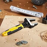 Stanley 090947 MaxSteel Adjustable Wrench 6 Inch Black Bi-Material Handle view 17