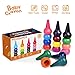 MDORANGE Crayons for Toddlers Palm-Grip 16 Colors Baby Crayons Washable & Non-Toxic Paint Crayons Sticks Stackable Toys (Finger Crayons)