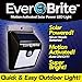 ONTEL Ever Brite Motion Activated Solar Power Outdoor LED Light - No Tools Required, Peel and Stick, Black - As Seen On TV