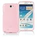 [Pink] Mercury Goospery Samsung Galaxy Note 2 Case [Slim Fit Flexible TPU Jelly] Premium Rugged Anti Shock Protection - Verizon, AT&T, Sprint, T-Mobile, International, and Unlocked - Samsung Galaxy Note II GN2 GNote 2 N7100 2012 Model
