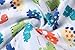 Marquebaby Baby Boys' Footed Pajama - 100% Cotton Zip Front Sleep and Play Sleeper - by