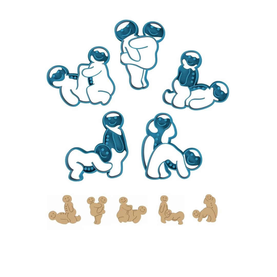 Photo 1 of "Bad" Gingerbread - Gingerbread Cookie Cutters, Naughty Cookies, Gingerbread Sex Cookies (G002)