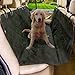 Pet Car Seat Cover for Cars, Moonsteps Waterproof Dog Hammock Seat Cover for Dogs, Cars Trucks Suv's & Vehicles, NonSlip Backing - Black