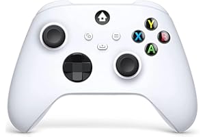 VidPPluing Wireless Controller for Xbox, Xbox One, Xbox Series X/S, Xbox One X/S and Windows PC, Game Controller with 2.4GHZ Adapter and Headphone Jack - White