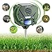 Ultrasonic Animal Repeller & Solar Pest Repellent – 30ft Motion Sensor w/ Flashing LED Light – Waterproof – Effective & Humane Outdoor Deterrent for Raccoon, Rabbit, Bird, Deer, Cat, Dog, Squirrel