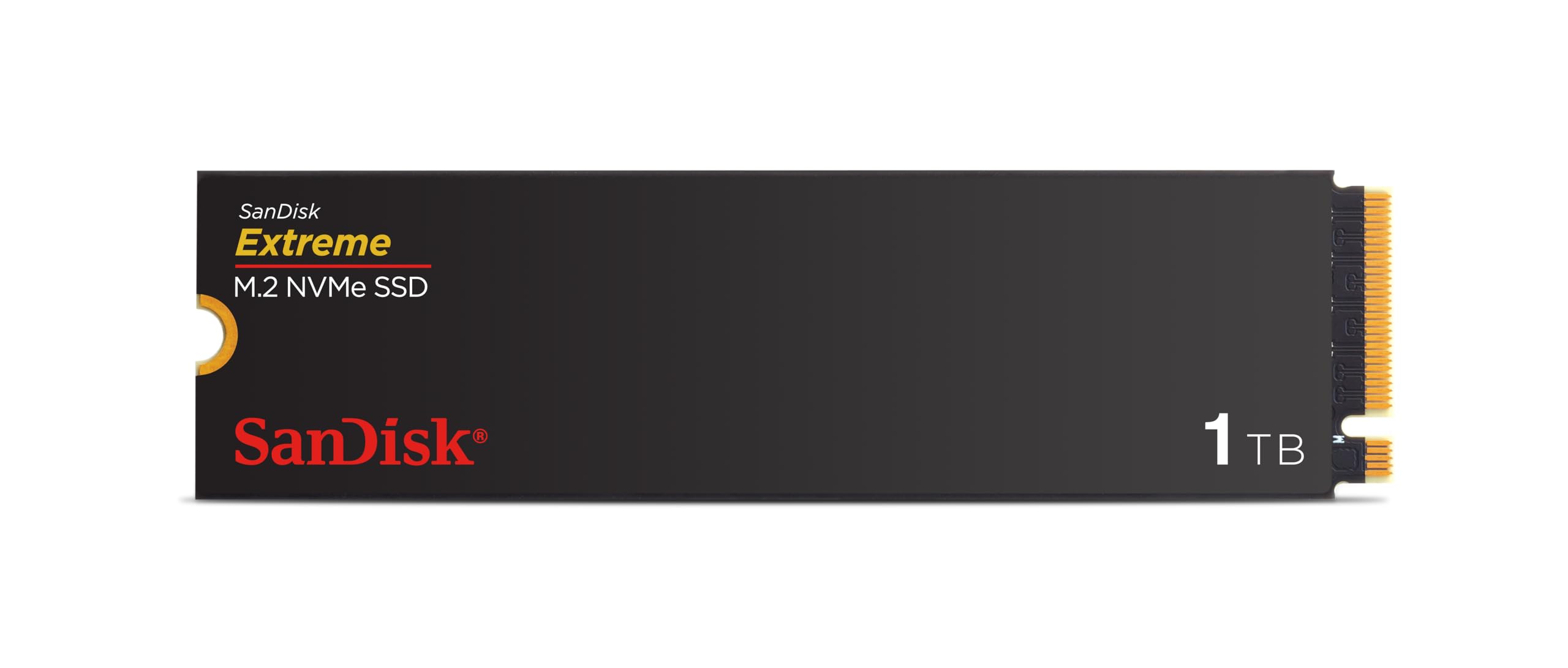 SanDisk Extreme M.2 NVMe SSD 1 TB (Interne SSD, PCIe Gen 4.0, bis zu 5.150 MB/s, nCache-Technologie, 5 Jahre Garantie)