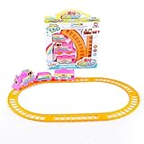 Beautyer Electric Rail Car Set Train Vehicle Multi-Track Rail Car for Kid's Toys