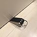 SleekStopper SW-041A-3 Decorative Stainless Steel Door Stopper with Rubber Treads and Metal Handle!