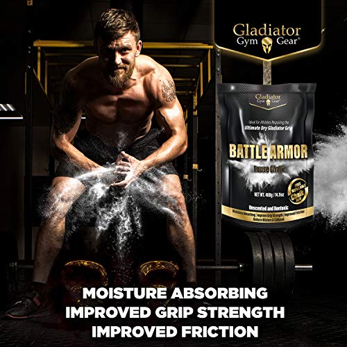 Gym Chalk For Weightlifting, Rock Climbing Chalk, Refillable Chalk Ball, 400 Grams, 14oz Magnesium Carbonate Gymnastics Chalk Powder, Weight Lifting Chalk, For Dry Hands Pole Grip, Workout Chalk (400)
