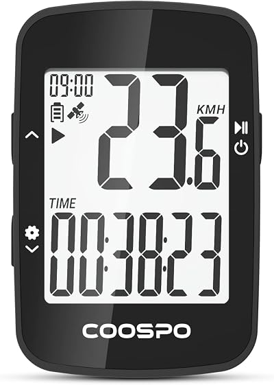 CooSpo BC26 Bike Computer GPS Wireless IPX7 2.3” Auto-Backlight Bluetooth