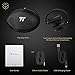 TaoTronics Active Noise Cancelling Bluetooth Headphones with Mic, Wireless Headphones with aptX Cd-Like Audio, Over Ear Headphones with 22H Playtime for Airplanes Travel Work TV PC Phone