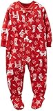 Carter's Little Unisex Child Holiday Footie (Toddler/Kid) - Nordic