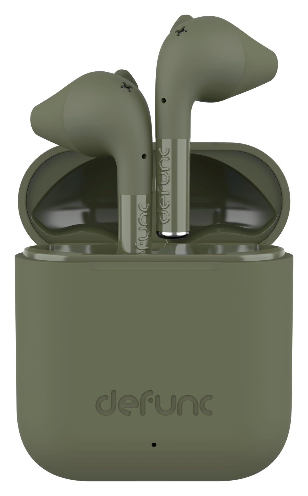 Defunc True GO Slim Green - True Go Slim Fully Wireless Headphones - Powerful Sound - 22 Hours of Battery Life