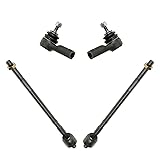 TRQ Front Tie Rod Set Compatible with 2003-2006