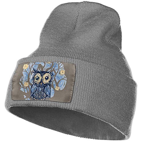 Knit Hat Cap Vinny-Van-owl Skull Cap