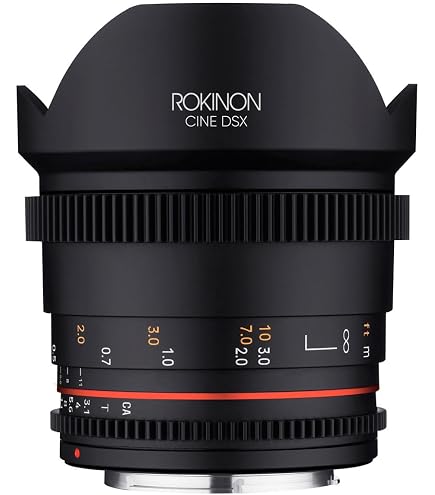 Amazon.com : Rokinon DS14M Cine DS 14mm T3.1 Wide Angle Lens for