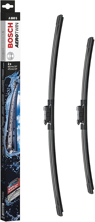 Bosch Aerotwin A 860 S Front Windscreen Wiper Blades Set 2 600/475mm