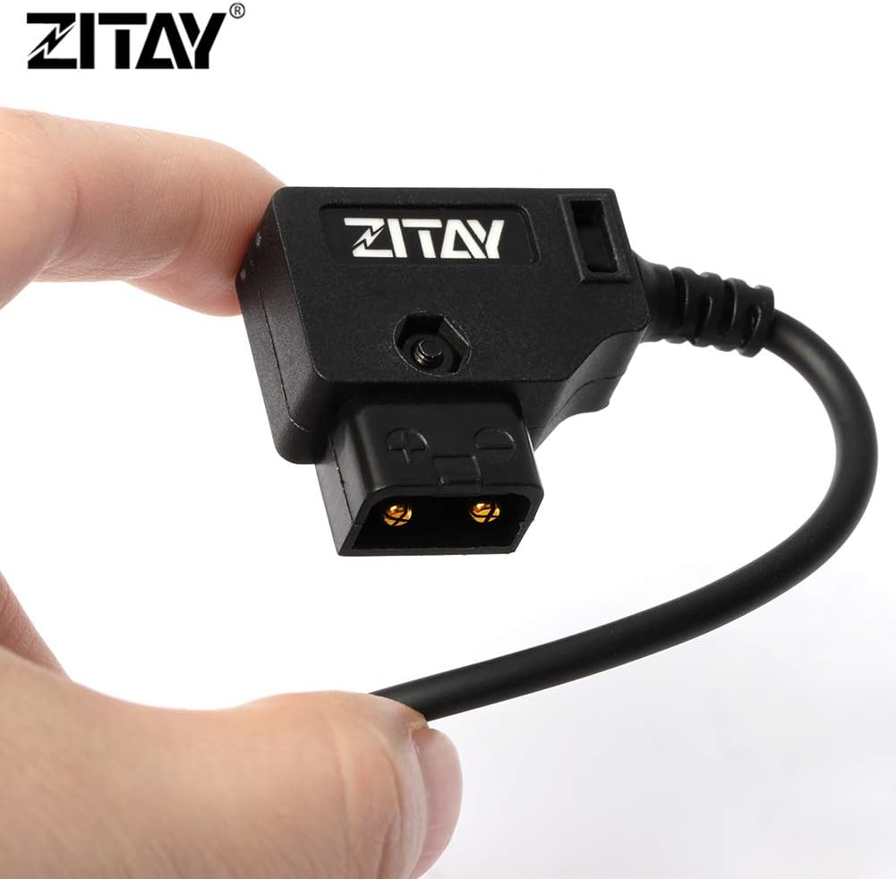 ZITAY D-Tap to BMPCC 4K 6K Power Cable for Blackmagic Pocket Cinema Camera 4K 6K Pro V Mount Battery Coiled Cord - Image 4