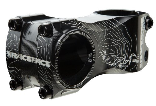 Race Face Atlas Mountain Bike Stem (Black, 31.8-mm Clamp, 65-mm, 1-1/8-Inch)