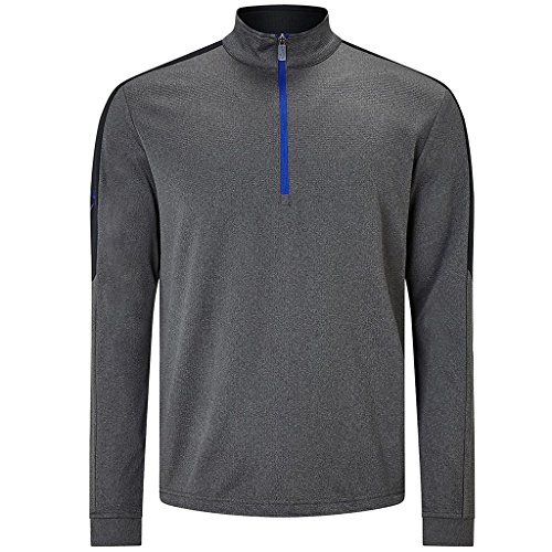 Callaway 2018 Waffle Fleece II 1/4 Zip Mid Layer Cover-up Mens Golf Sweater Pullover