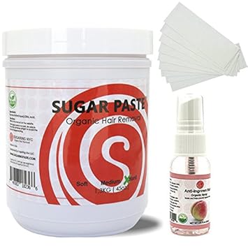 Amazon Com Sugaring Nyc Sugar Paste Hair Removal Strips Anti