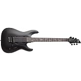 Schecter Damien-6 FR Electric Guitar - Satin Black