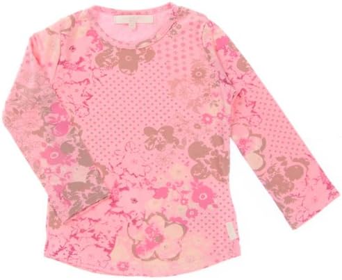 Amazon Co Jp デンマークの子供服ブランド Claire Dkスカンジナビアンフラワープリント 長袖tシャツ ピンク 服 ファッション小物