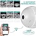 360 Degree Panoramic Camera Home Security Camera System 960P WiFi Camera for Home Monitoring Indoor Light Bulb Camera with 2-Way-Talking Motion Detection Playback