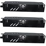 Grilling Corner 13 1/16 X 3 5/8" Porcelain Heat Plate (3-pack) for Backyard BY13-101-001-11, BY14-101-001-01, GBC1429W, GBC1429W-C, Uniflame GBC1329W, GBC1403W