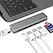dodocool USB C Hub Adapter for MacBook Air 2019/2018,MacBook Pro 2019/2018/2017/2016 with 4K HDMI,Thunderbolt 3 Port,100W PD,SD/TF Card Reader,3 USB 3.0 Ports (Space Gray)