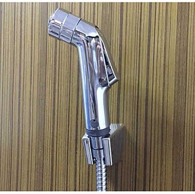 Furesnts Modern home kitchen and bathroom faucet Hand Held Bidet Sprayer ABS Diaper Sprayer Shattaf Complete Set For Toilet ,(Standard G 1/2 universal hose ports)