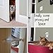 Door Buddy Pet Door Latch for Cats. Adjustable Cat Door Strap. Dog Proof Litter Box & Feeding Station Without Pet Gate. Most Customizable Cat Door Holder for Interior Door. (1, Caramel Strap)