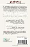 Image de On My Watch - Leadership, Innovation, and Personal Resilience