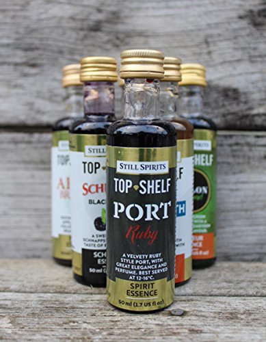 PORT WINE MIX TOP SHELF PORT STILL SPIRITS RUBY PORT SPIRIT ESSENCE - ADD TO MERLOT MAKES 3 750ml BOTTLES PORTO