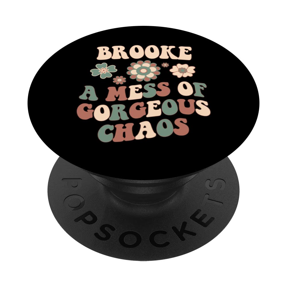 BROOKE Personalized Name Shirt BROOKE First Name PopSockets Swappable PopGrip