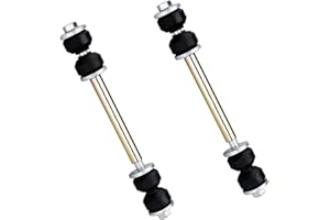 KFVF 2 Pack Front Sway Bar Link K80631 (K6428) Fits for Chevrolet Astro/Tahoe/K1500/Silverado 1500/Suburban 1500, Stabilizer Bar for Ford Mustang/Yukon/K1500/Explorer/Thunderbird/Safari/Sierra 1500/K2500