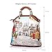 Realer Women's Handbags Purse Tote Bags Female Crossbody Bags 3 Pcs Shoulder Bags Top-Handle Handbag PU Leather Set
