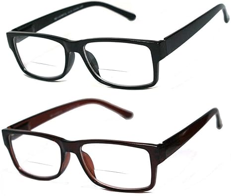 mens clear bifocal reading glasses