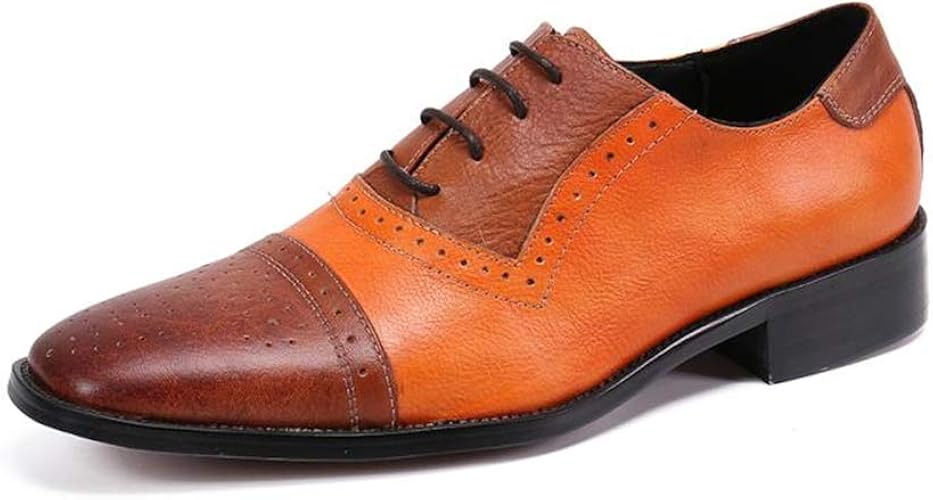 orange dress shoes for wedding