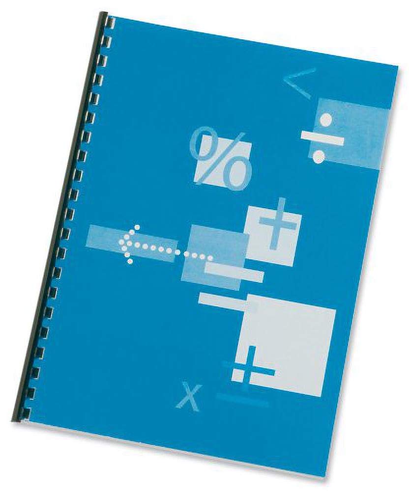 GBC HiClear Binding Covers A4 PVC 150 Micron - pack of 50 (2 x packs of 25).