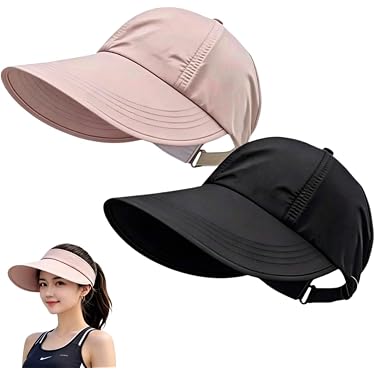 Amazon.com: 2 Pack UPF 50+ Sun Protection Baseball Hat for  display picture 3