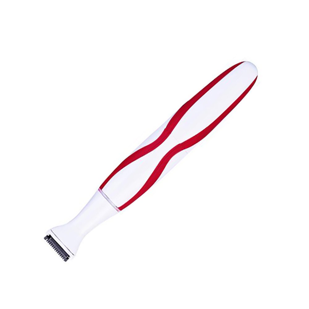 Zinnor 2 in 1 Women Shaver Waterproof Electric Bikini Trimmer Hair Removal Shaving Device Wet/Dry Lady Shaver with Shaving and Bikini Head Perfect for Body, Face, Bikini Area