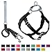 2 Hounds Design Freedom No Pull Dog Harness, Adjustable Harness and Leash Set, Easy Walking & Comfortable Control, Fits Small, Medium & Large Dogs, Solid Colors, Made in USA, 1