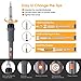 43PCS Wood Burning Kit, Woodburning Tool with Soldering Iron, Wood Burning/Soldering/Carving/Embossing Tips, Stand, Pencil, Carbon Transfer Paper, Stencil, Carrying Case